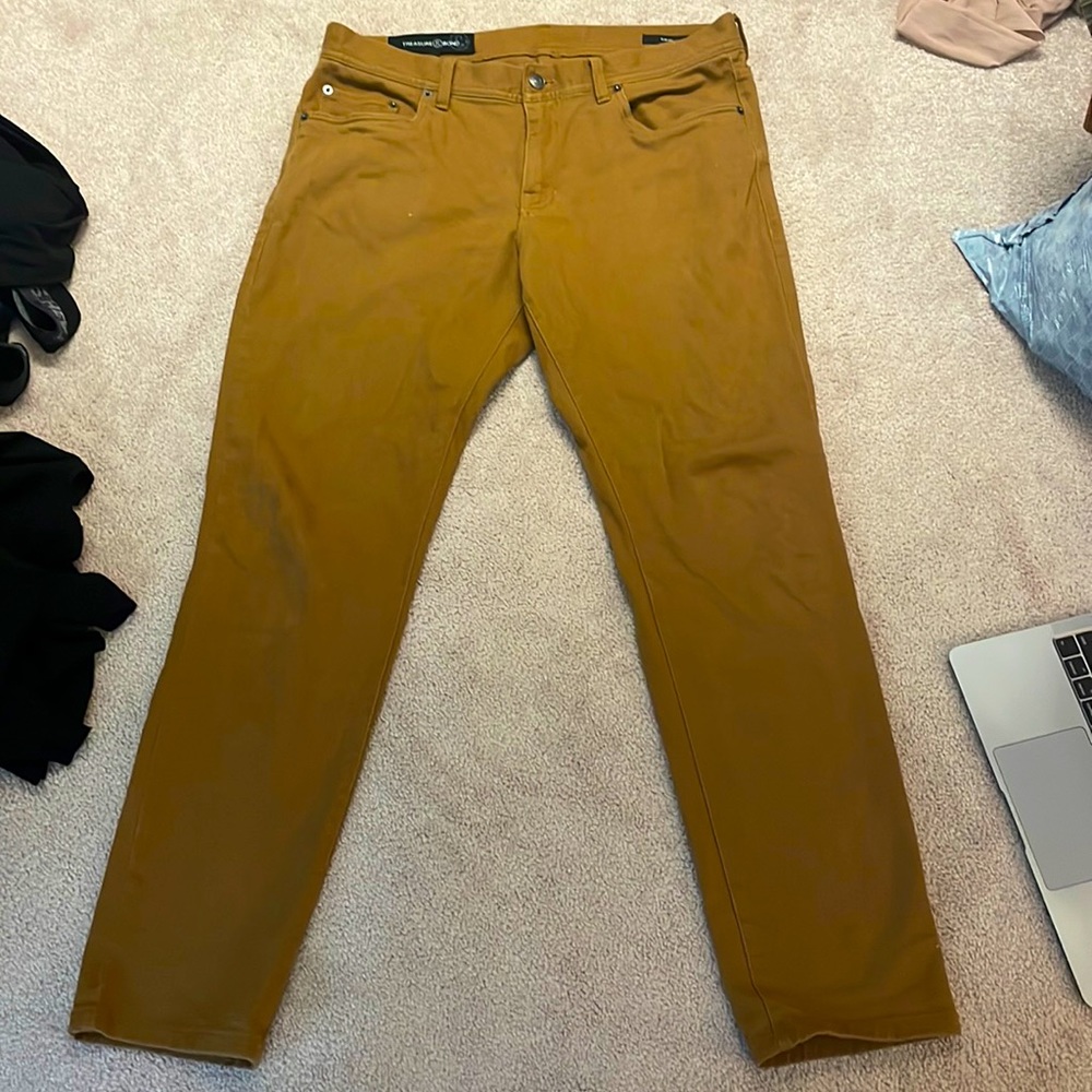 Slim fit khakis size 35